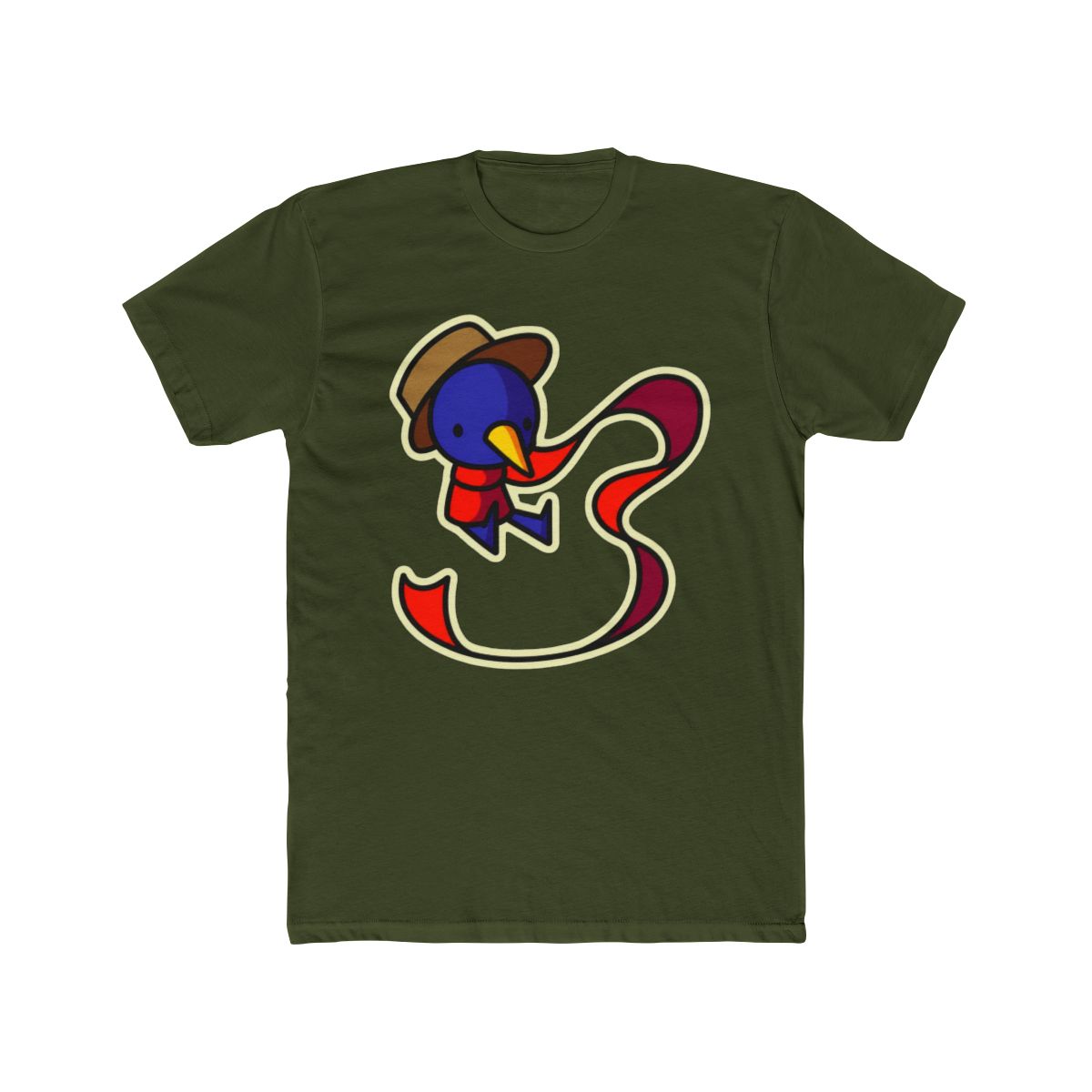 Claire the Bird Baseball T Shirt | A Short Hike - alternate angle 5, merchandise